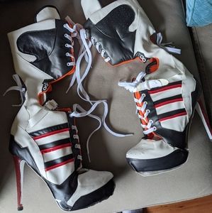Harley Quinn Suicide Squad Cosplay Boots